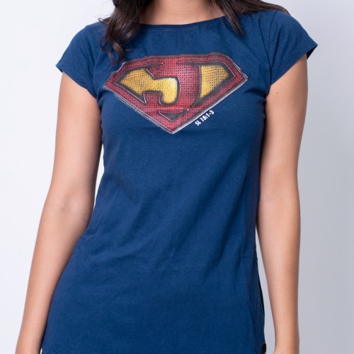 Camiseta Supermen Feminina